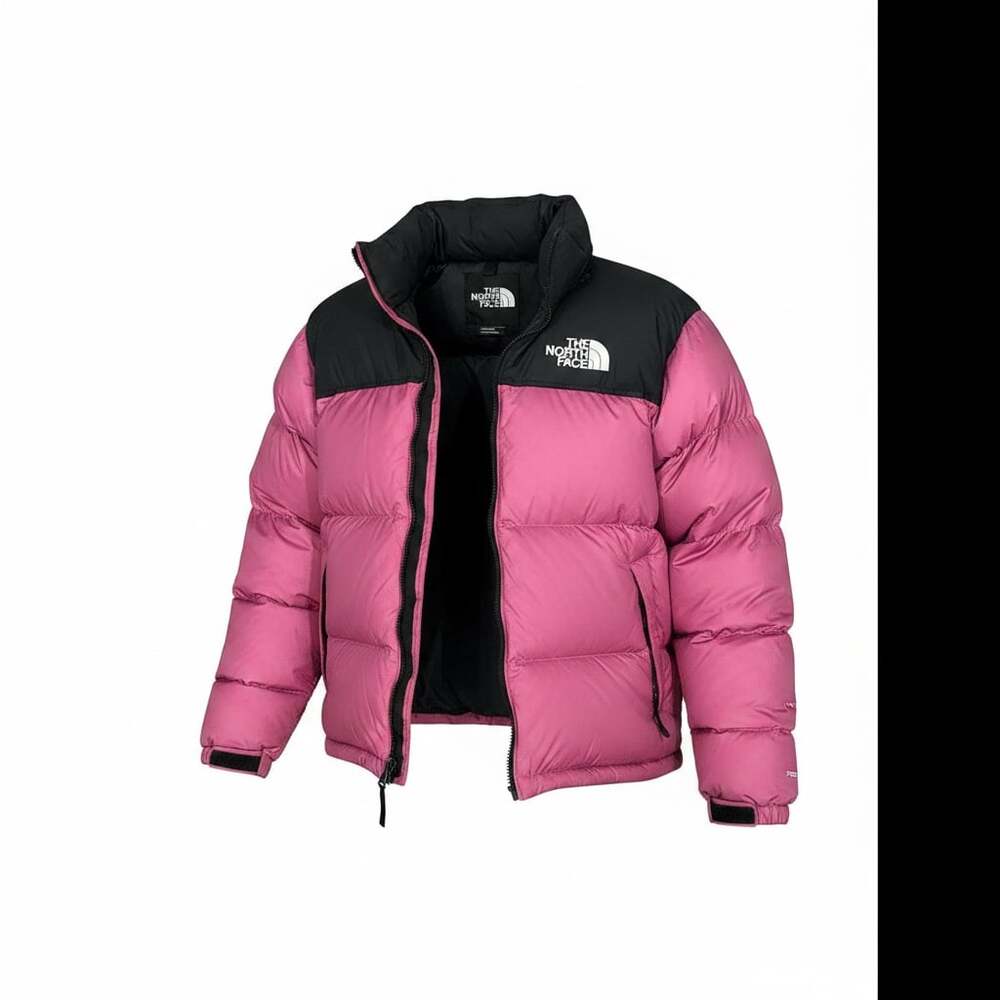 The North Face 1996 Retro Nuptse 700 Down Puffer Jacket Pink Men's Size L